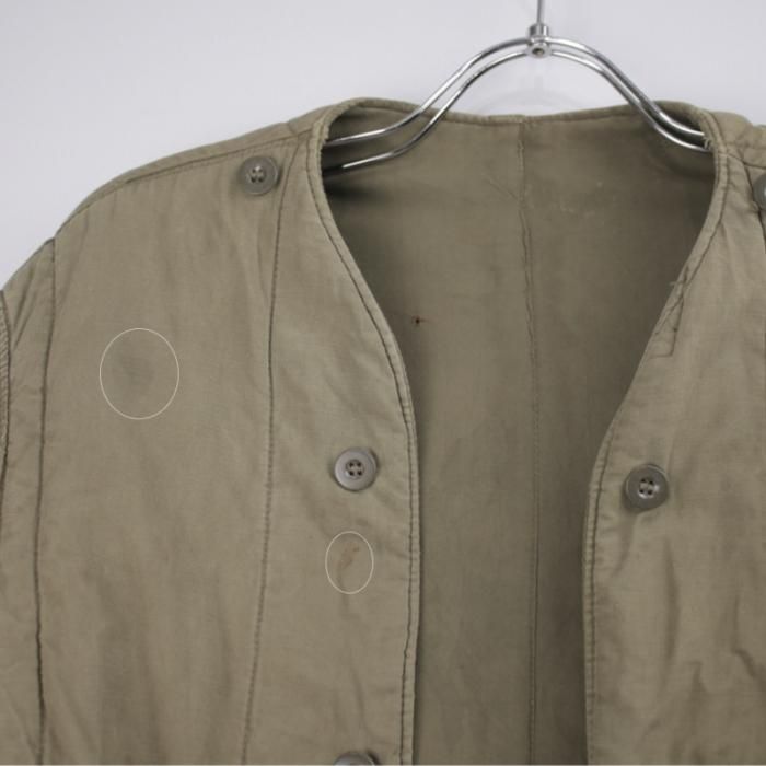 チェコ軍 M-60 コート ライナーキルティング ジャケット 60s チェコ軍 M-60 コート ライナーキルティング ジャケット 60s