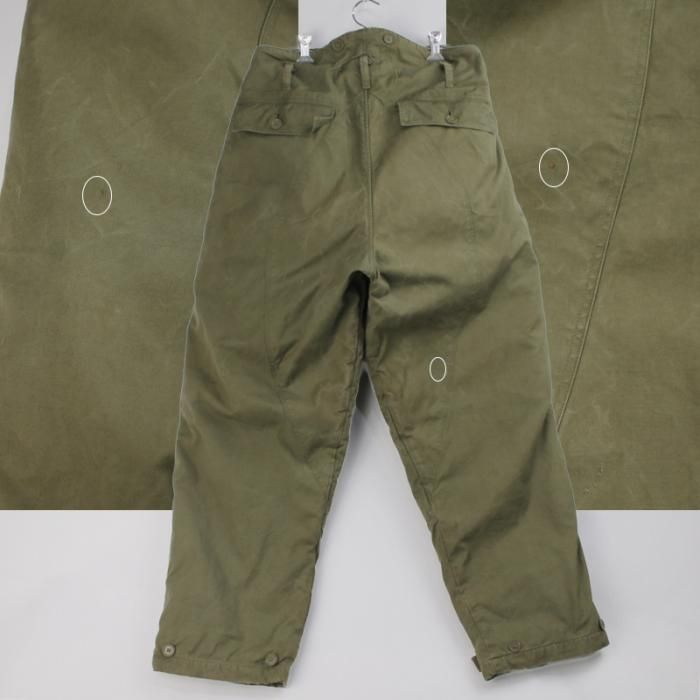 米軍 USAAF A-10 フライトパンツ 40s 実物 実寸W35 vintage