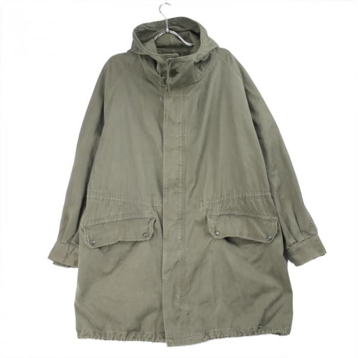 フランス軍 M64 パーカーシェル ダメージ 古着屋 hooperdoo フランス軍 M64 パーカーシェル ダメージ 古着屋 hooperdoo