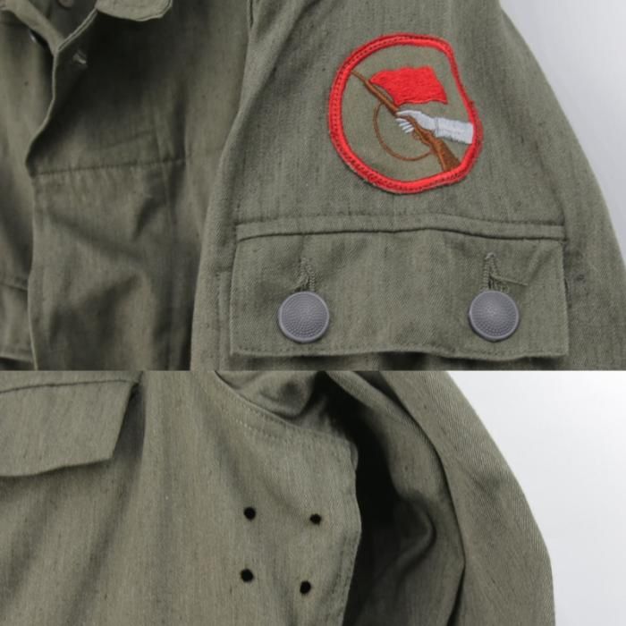 オリジナルリメイクビッグサイズドッキング東ドイツ軍フィールドジャケットエクセラ 東ドイツ軍 フィールド ジャケット g52 #1 デッドストック ワン