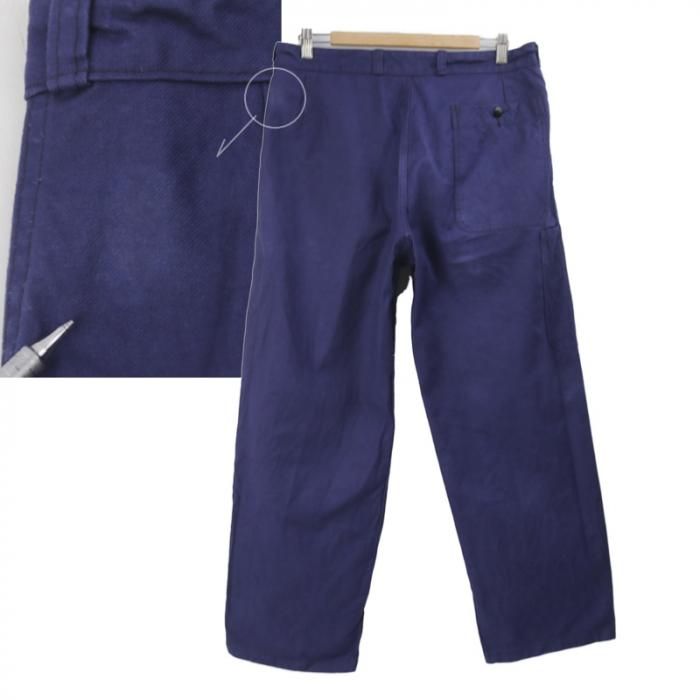 古着 ユーロ フレンチ ワークパンツ #18 実寸W34.5L28.5 古着屋