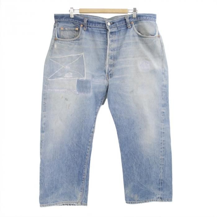 リーバイス 501 デニムパンツ 66後期 70's ダメージリペア 実寸 リーバイス 501 デニムパンツ 66後期 70's ダメージリペア 実寸