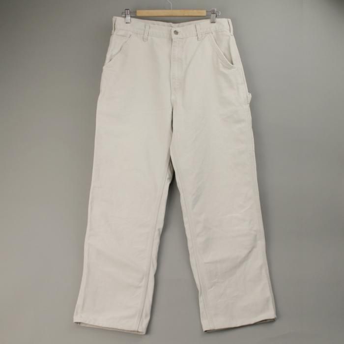 Carhartt ペインターパンツ オフホワイト made in USA カーハート ペインター パンツ オフホワイト carhartt 古着屋