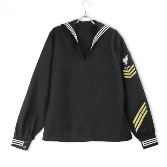 USN プルオーバー セーラー シャツジャケット 80's ジャンパー 古着屋