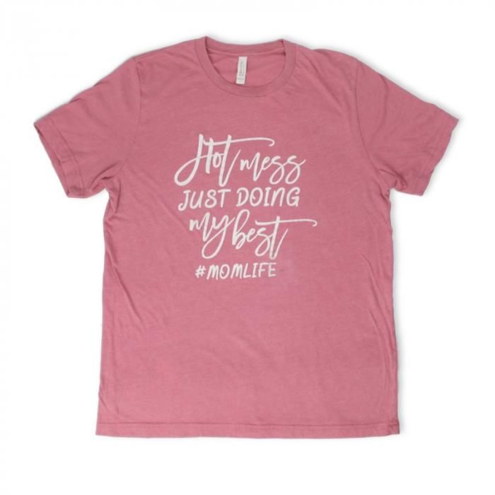 Hot mess mom life TġCANVAS  ڥ᡼زġ