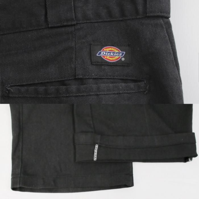 ディッキーズ 874 ワークパンツ ブラック 実寸W35L30 古着屋