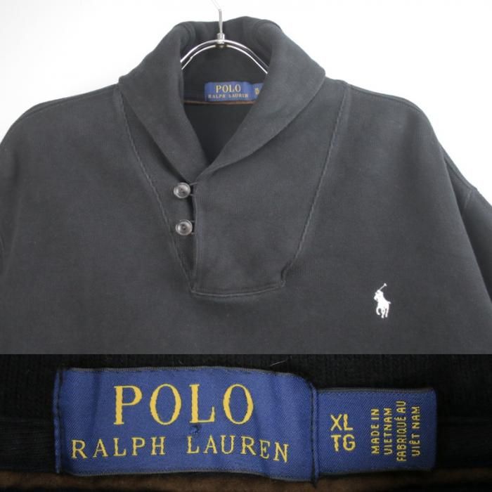 ラルフローレン ショールカラー プルオーバー スウェット POLO