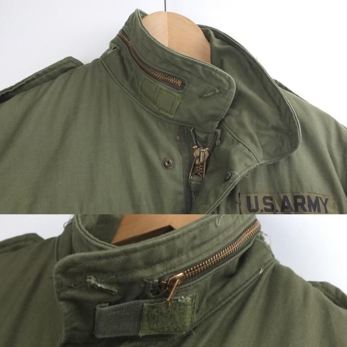 古着 M-65 フィールドジャケット サード XSS 米軍 80s 実物 古着