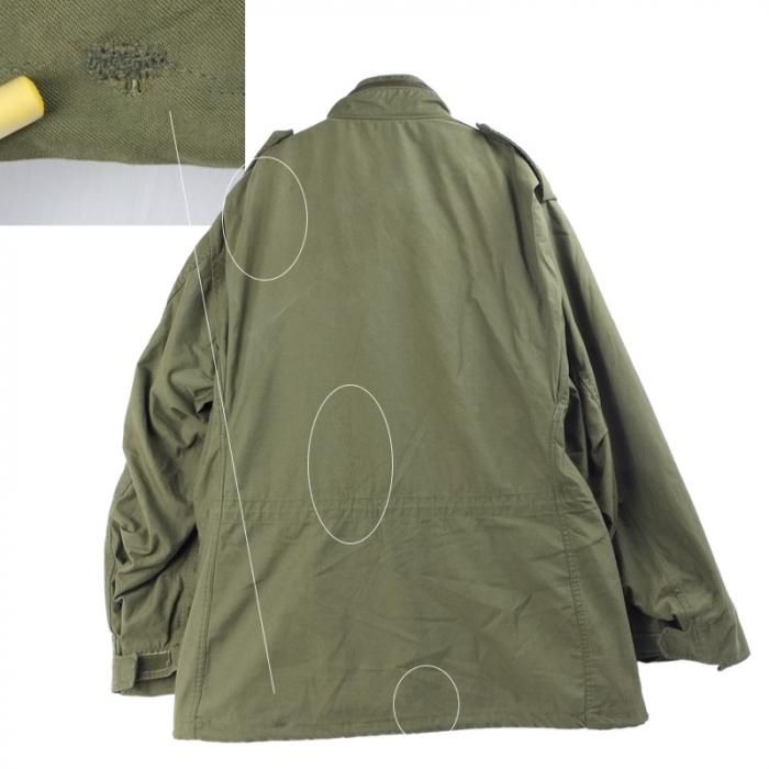 【美品】米軍実物 1972年 M65ジャケット 古着 M-65 フィールドジャケット サード LR 米軍 72年 実物 古着屋