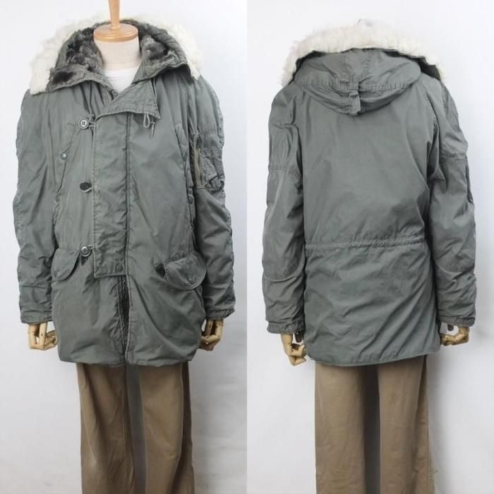 N-3B フライトジャケット 米軍 70s 実物 SMALL 古着 古着屋 hooperdoo