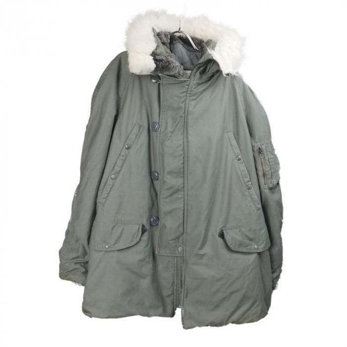 N-3B フライトジャケット 米軍 80s 実物 LARGE 古着 古着屋 hooperdoo