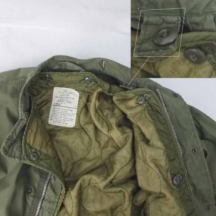 M-65 フィッシュテールパーカー 初期型 アルミジップ 3点フルセット