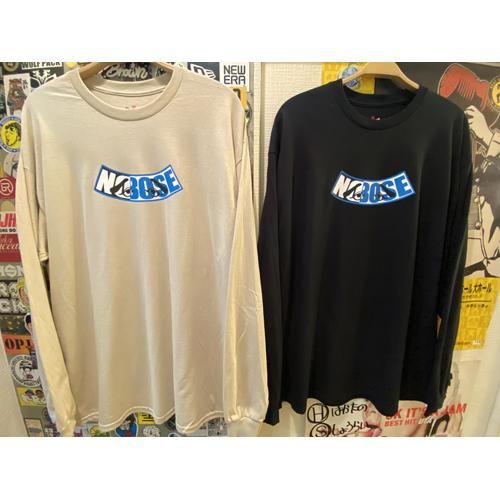 ニュー サンスクリット クロス ロングソード ロングスリーブTシャツ NOBOSE MAX ロングスリーブTシャツ / Crystalブルー / サンド