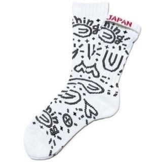 ching&coå / "ڥ꡼ -white-" Socks
