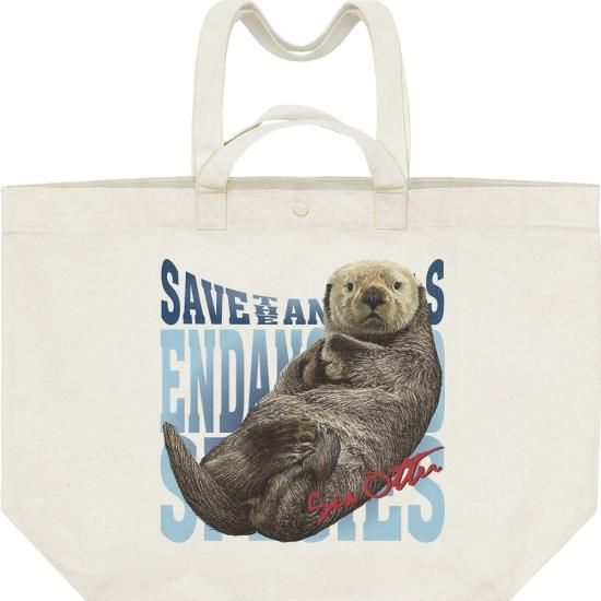 WREAZOO リーズー ラッコ メッシュ トートバッグ 軽量 大容量 ルイス