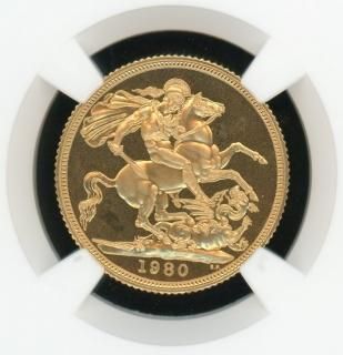 1980 G.BRITAIN 1SOVPF 67 ULTRA CAMEO