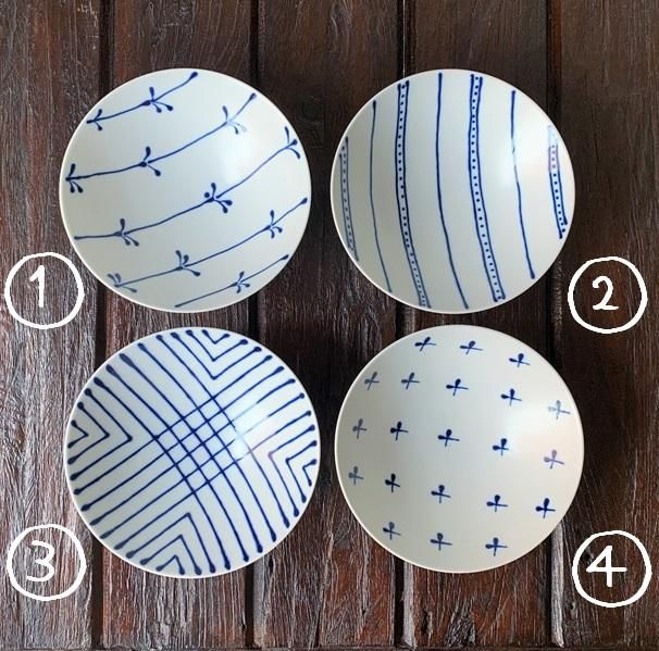 白山陶器　平茶碗　3枚　和食器　皿　青　波佐見焼 Amazon｜白山陶器 平茶わん 青 (約)φ15×5.3cm 森正洋デザイン