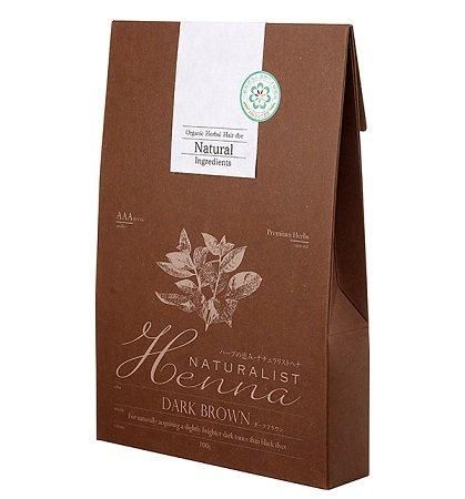 ダークブラウン/100g】ナチュラリストヘナ - あるでばらん おいしい手