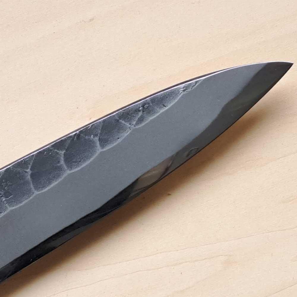 長三郎 ステンレス 牛刀240mm 槌目八角柄