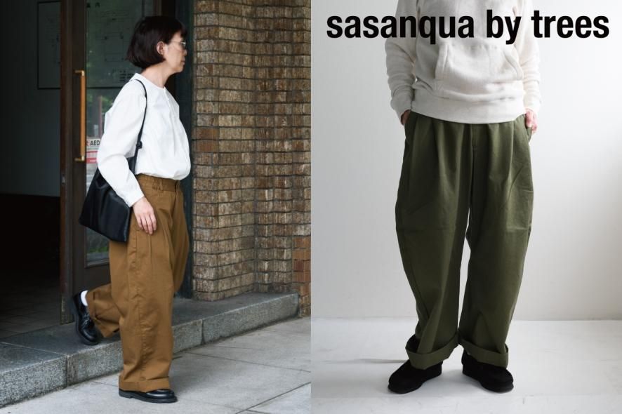 sasanqua by trees