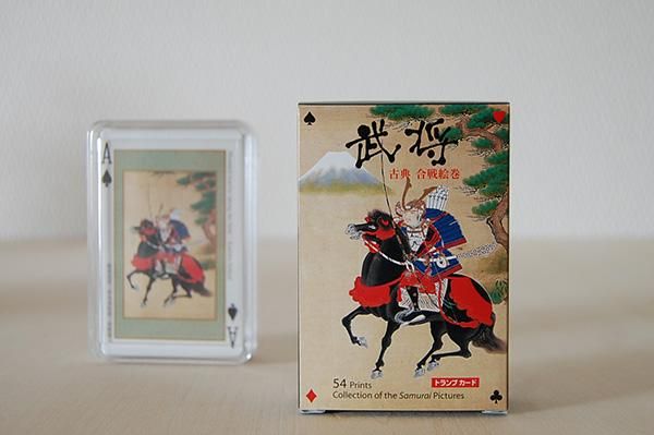 京都 福井朝日堂 浮世絵トランプ 武将 Katakana カタカナ 日本のカッコイイを集めたお土産屋さん