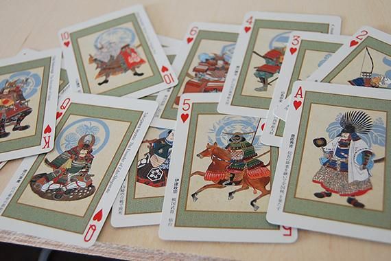 京都 福井朝日堂 浮世絵トランプ 武将 Katakana カタカナ 日本のカッコイイを集めたお土産屋さん