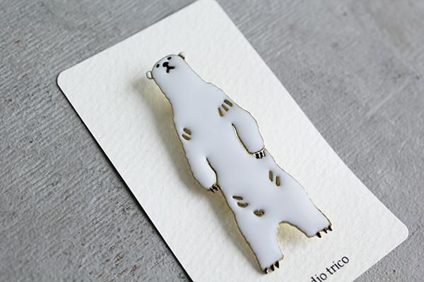 studiotrico ブローチ