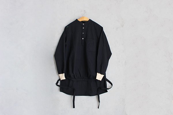 motone  エンゲイシャツ（黒×羊）S・M・L 【WEB限定受注商品・2週間後以降の発送 】