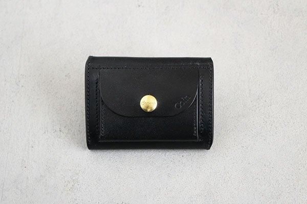 池之端銀革店 Cramp (UKブライドルレザー) コンパクトウォレット Cr