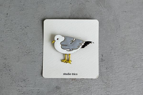 studiotrico ブローチ