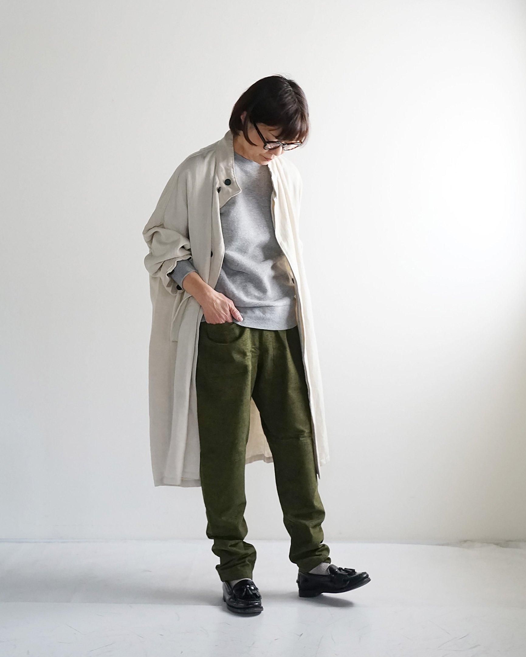 うなぎの寝床 久留米絣のもんぺ 綿モール(無地)S・M・L ●オンラインストア限定 - katakana - カタカナ(日本のカッコイイを集めたお土産屋さん)