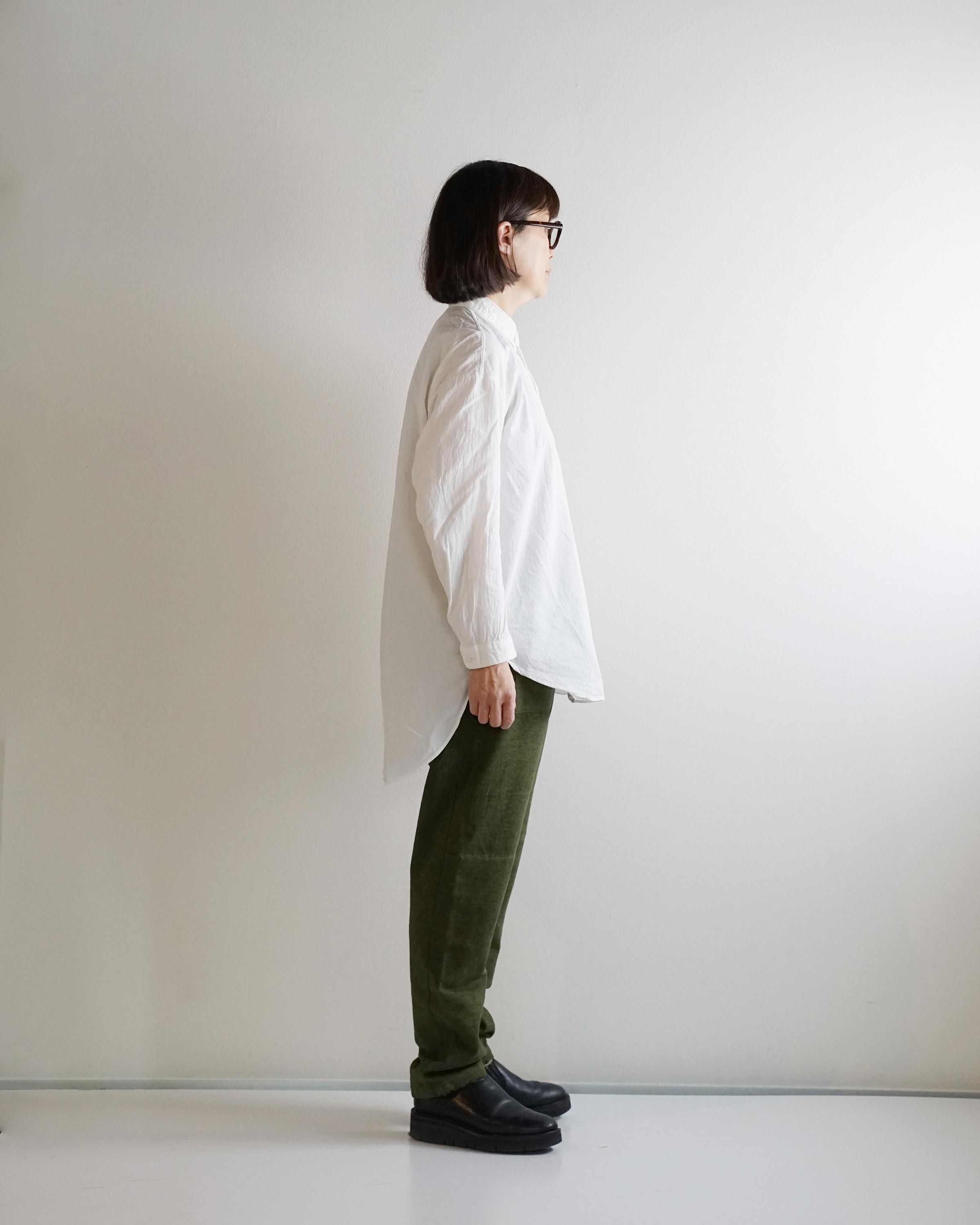 うなぎの寝床 久留米絣のもんぺ 綿モール(無地)S・M・L ●オンラインストア限定 - katakana - カタカナ(日本のカッコイイを集めたお土産屋さん)