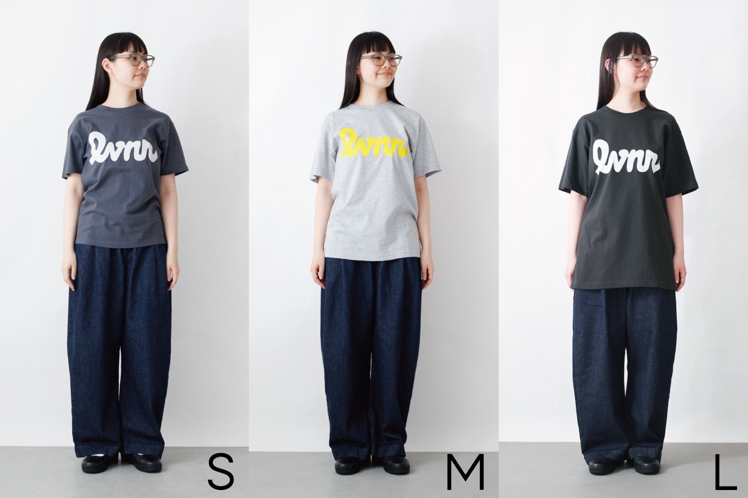 6JUMBOPINS 「レバニラ(lvnr) 」Tシャツ（杢グレー×ホワイト）【受注製 