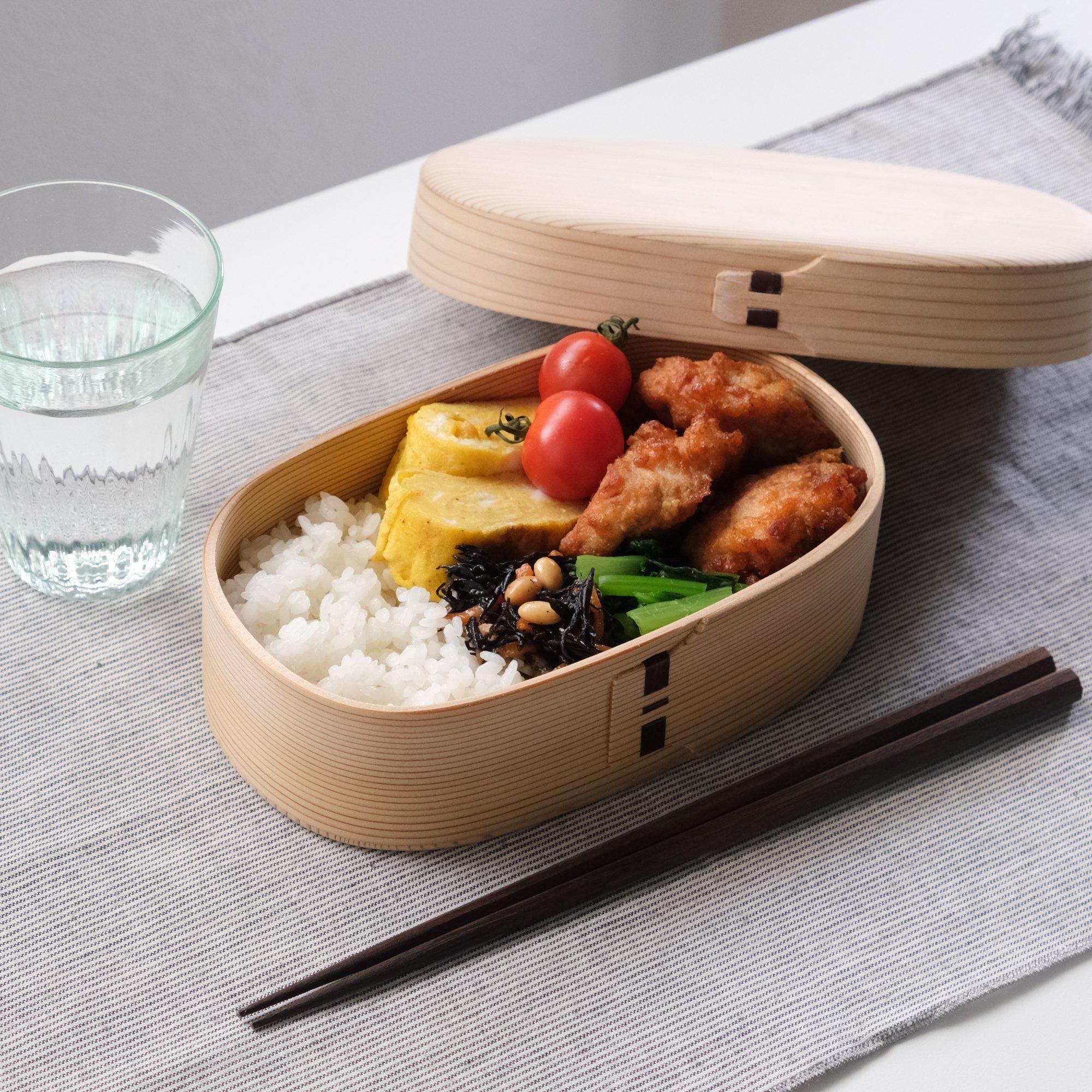 柴田慶信商店 曲げわっぱ おむすび弁当箱 (三角) 【おむすび弁当箱三角 