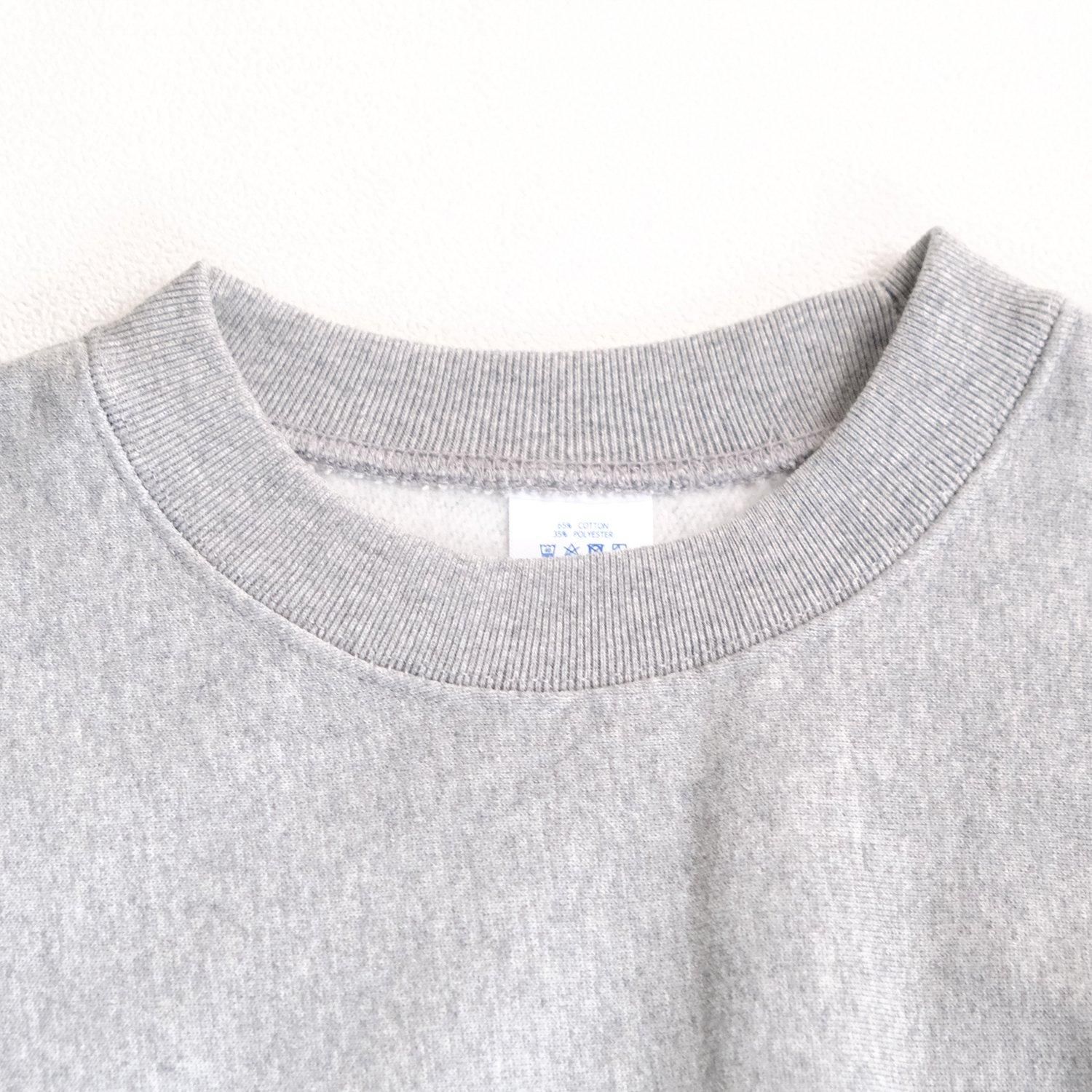 6JUMBOPINS notoトレーナー (グレー×ネイビー)【受注製作品・12