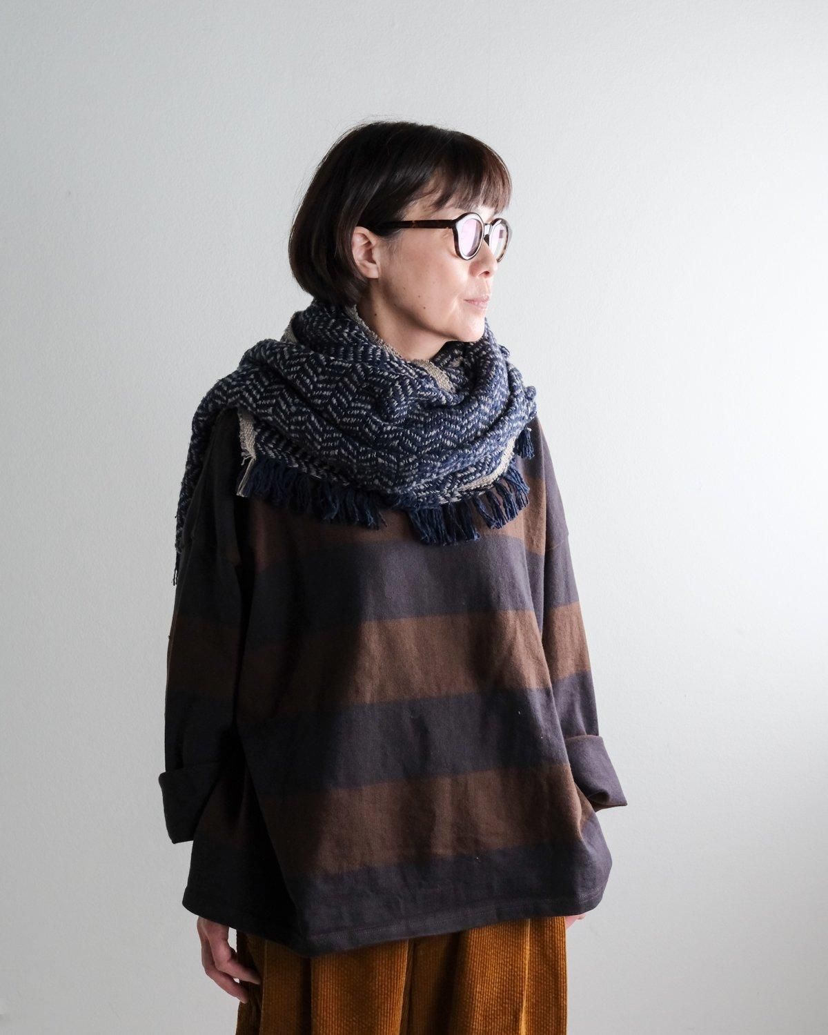 Suno&Morrison / ミディアムストール (ツイル ストライプ Suno&Morrison / ミディアムストール (ツイル ストライプ