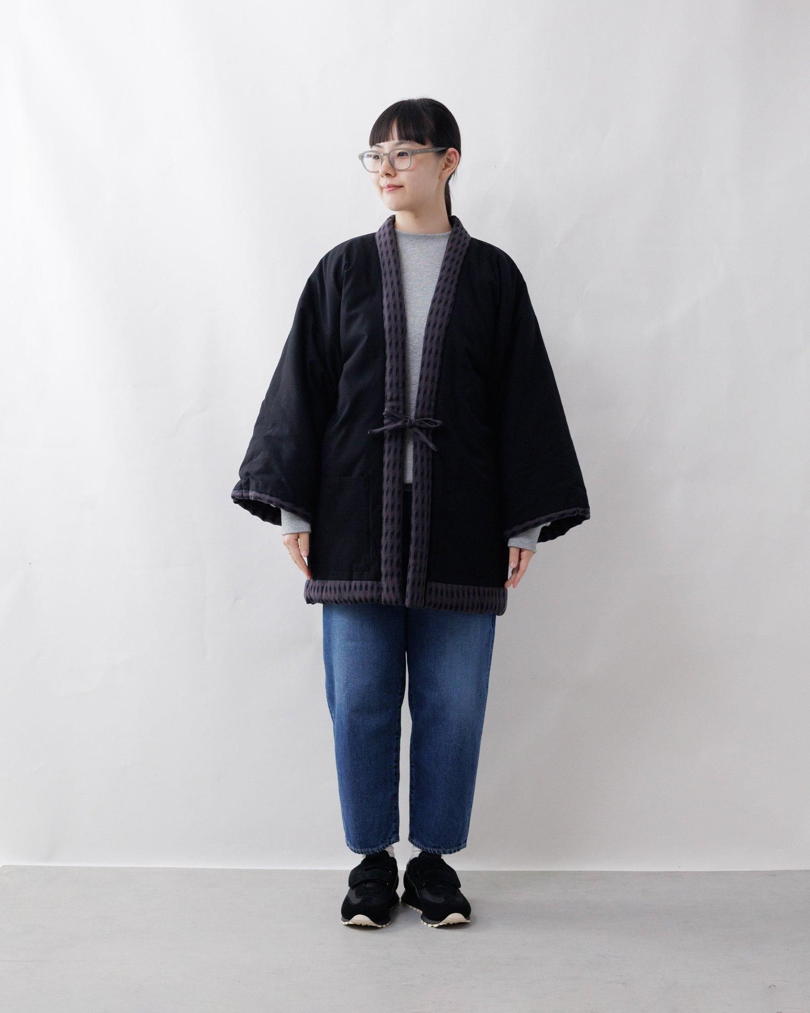 はんてん　半纏　宮田織物 宮田織物 はんてん 半纏 [白鷹袢天・グレー] 男女兼用 - katakana