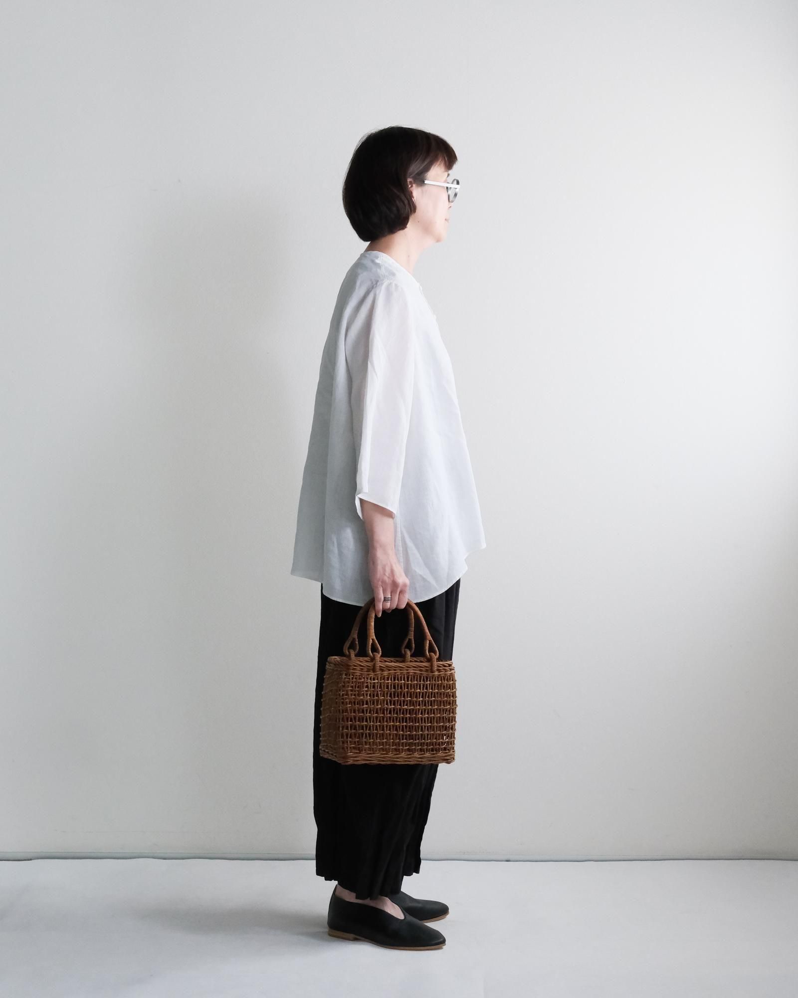 あけび　こだし編　かご あけびの細目こだし編み大きめかご - ウェブショップ - jokogumo