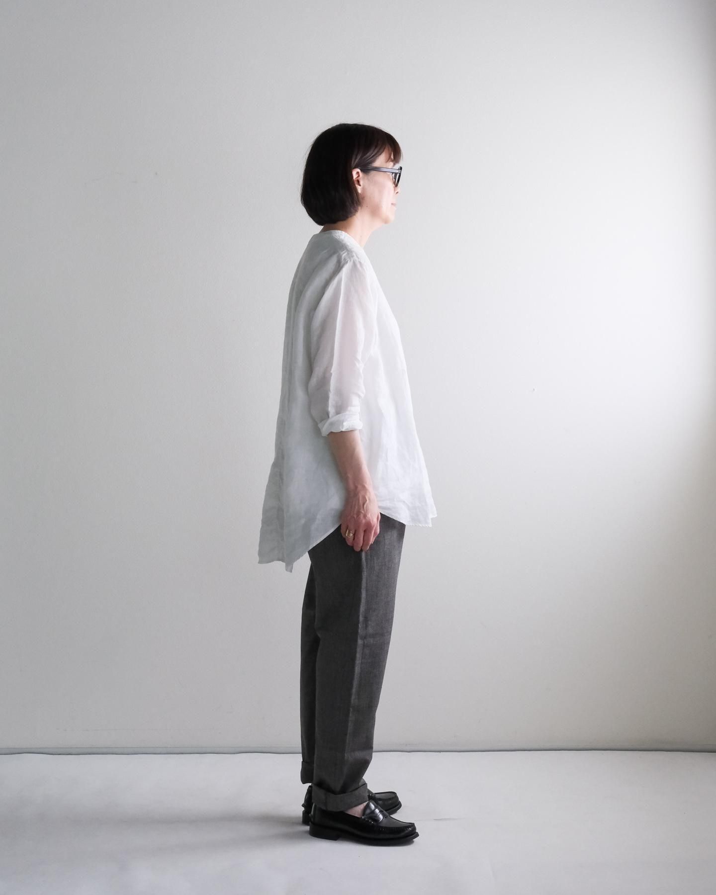 リネンのゆったりもんぺ　オフ 楽天市場】【最大5000円OFFクーポン! 11/11まで】 麻100 パンツ