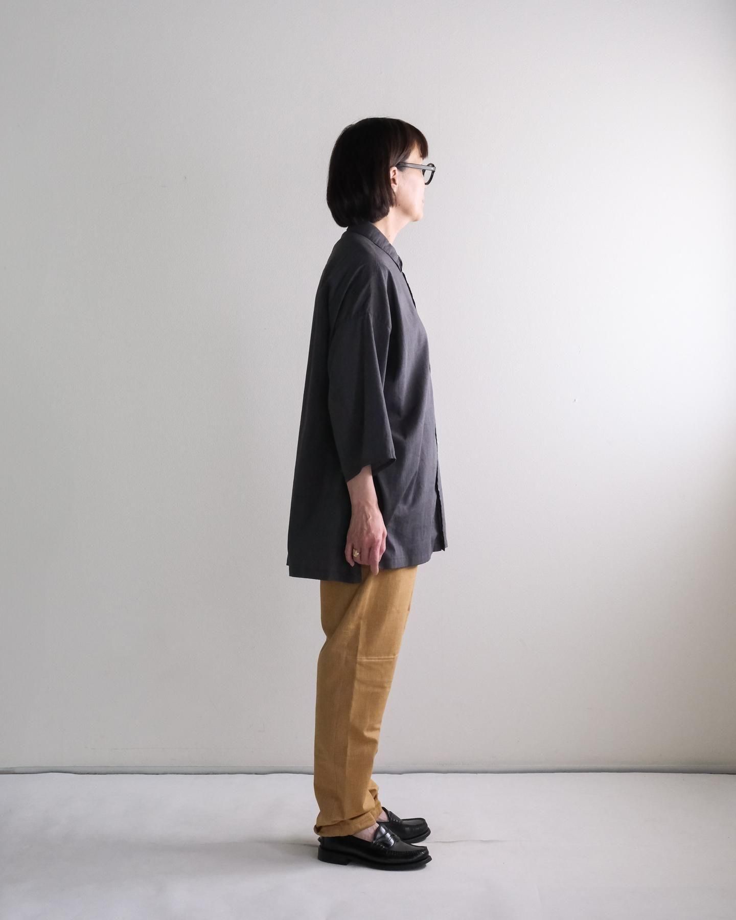 ☆美品☆うなぎの寝床　カタカナ　M   かすり うなぎの寝床 現代風もんぺ カタカナ別注 (kataまるブルー