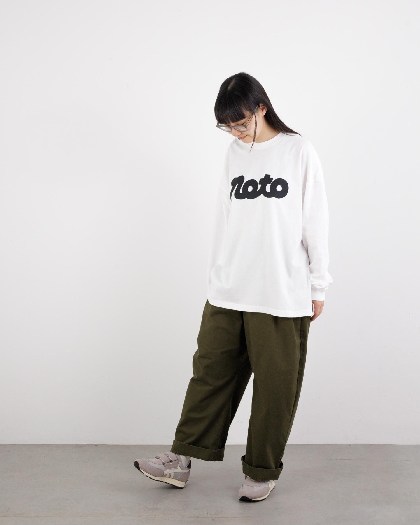6JUMBOPINS noto ビッグシルエットロングスリーブTシャツ