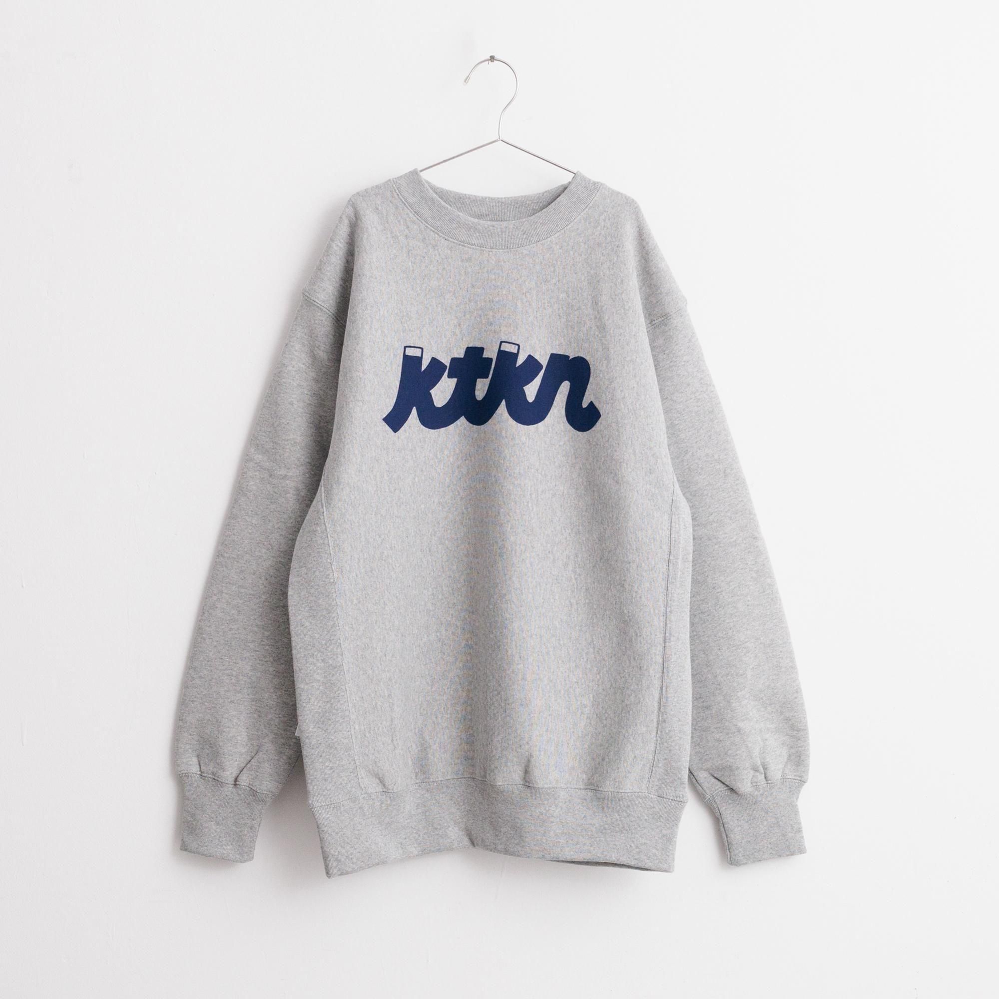 6JUMBOPINS ktknトレーナー (ミックスグレー×ネイビー) 【15周年記念