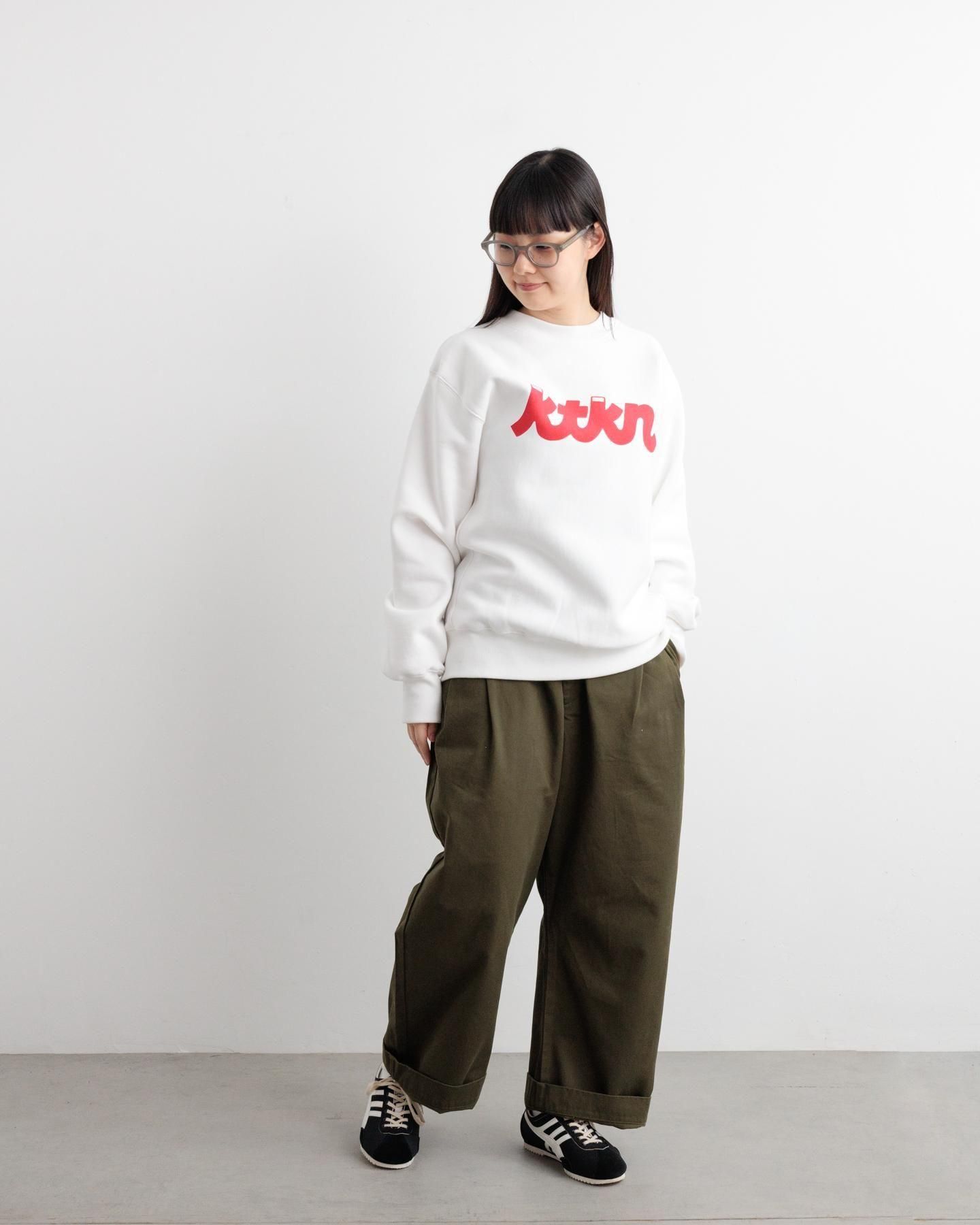 6JUMBOPINS ktknトレーナー (ミックスグレー×ネイビー) 【15周年記念