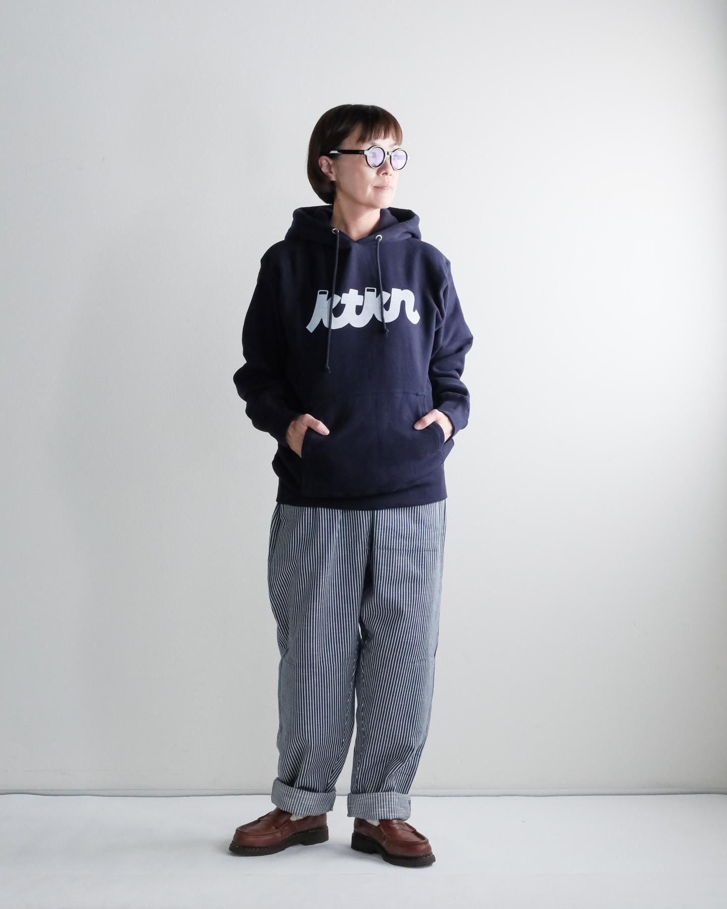 6JUMBOPINS ktknパーカー (ネイビー×ホワイト) 【15周年記念