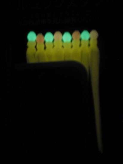 まるふじ ルミックスダンサーV （LV-30） オレンジ発光 4cm 8本