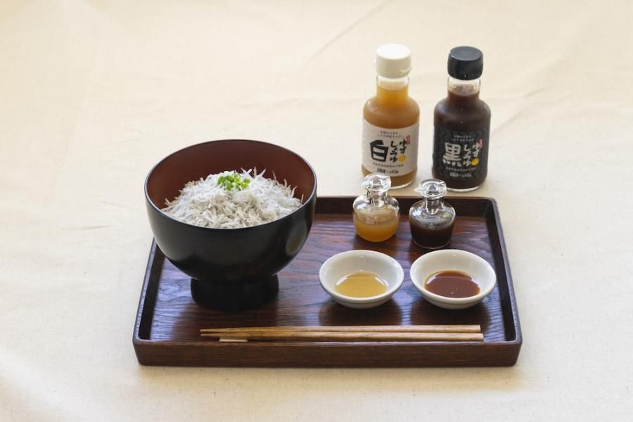 釜あげしらす&ゆず醤油ギフトセット 釜あげしらす&ゆず醤油ギフトセット