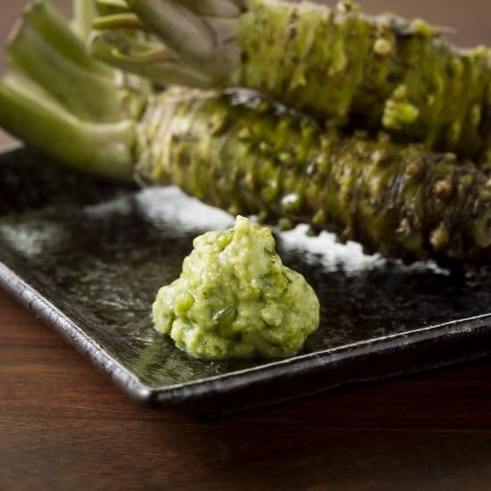 ご注文後に収穫！ 2kg 安曇野産 わさびの太茎 わさび漬け わさび