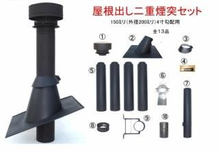 二重煙突 - ノザキ産業 オンラインショップ 二重煙突 - ノザキ産業 オンラインショップ