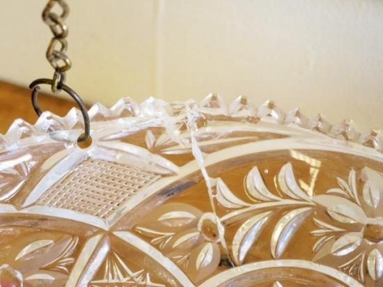 春の感謝セール♪アメリカアンティーク☆デコラティブ天秤クリスタルガラス スケール 春の感謝セール♪アメリカアンティーク☆デコラティブ天秤