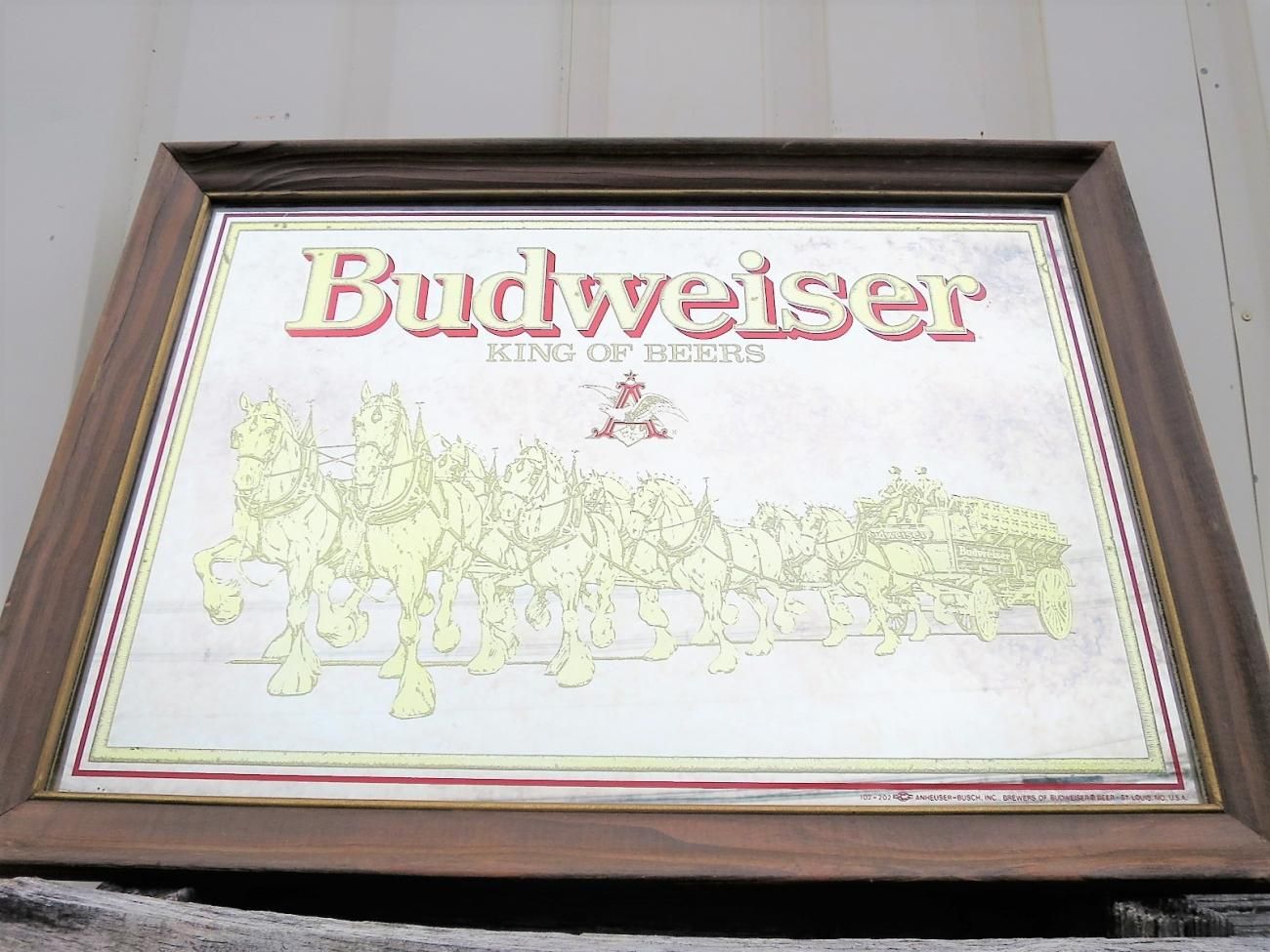 パブミラー Budweiser ICE - 通販 - hydro-mineral.net